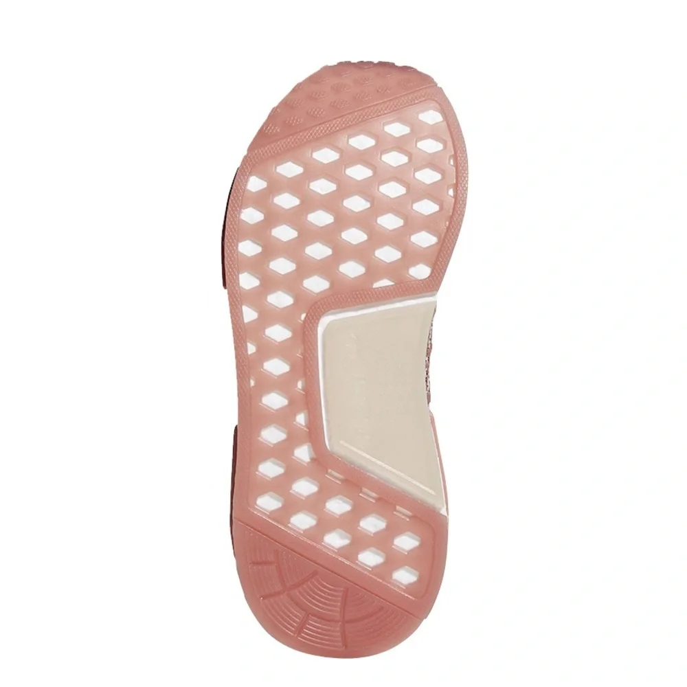 Adidas NMD PR1 Primeknit Sneakers Ash Pink Womens Size 8